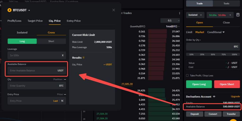 ByBit crypto profit calculator