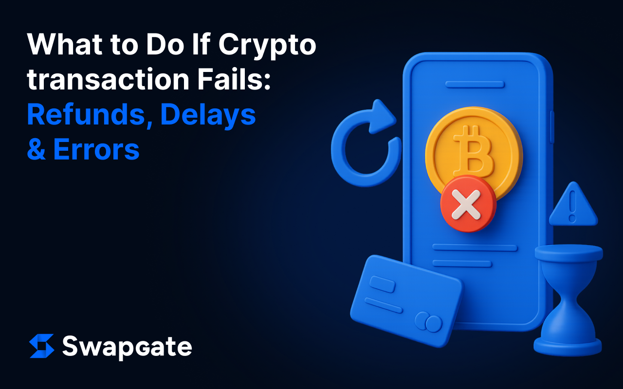 What to Do If Crypto Transaction Fails: Refunds, Delays & Errors