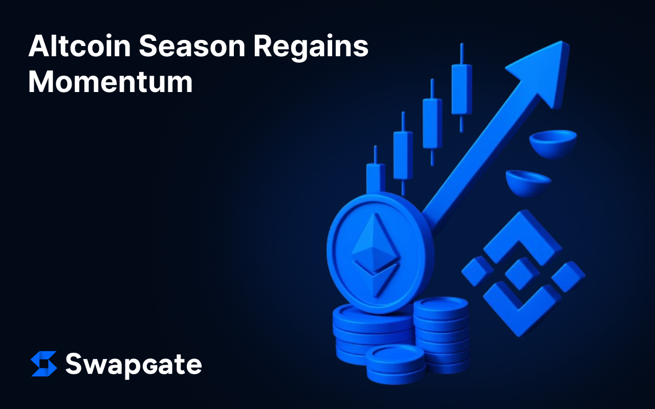 Altcoin Season Regains Momentum: Binance Inflows Hit 18-Month High as Traders Shift Focus