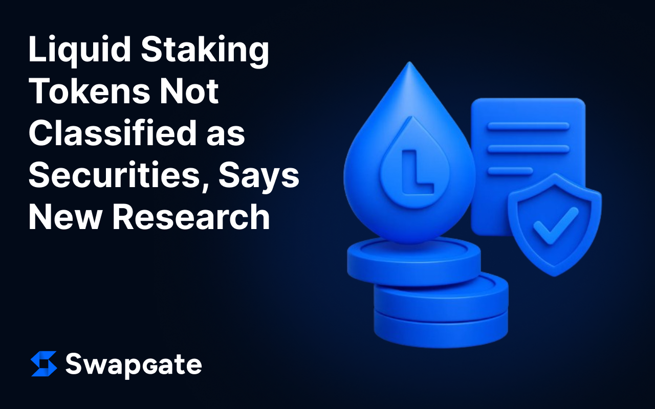 Liquid Staking Tokens Not Classified as Securities, Says New Research